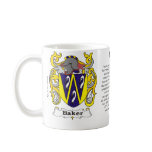 Baker Family Crest mug