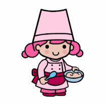 Baker Girl Photo Cutouts