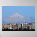 Baker Over Vancouver Poster posters