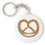 baker pretzel bakery logo symbol keychains