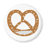 baker pretzel bakery logo symbol magnets