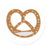 baker pretzel bakery logo symbol stickers