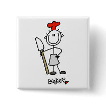 Baker with Scraper Tshirts and Gifts