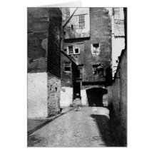 Bakerhouse Close Canongate Edinburgh ~ 1854 Cards