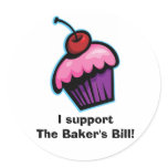 Baker's Bill Sticker
