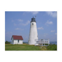 Bakers Island Light Post Card