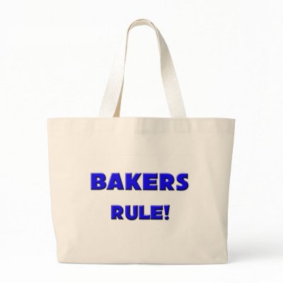 Bakers Rule! Canvas Bags by professions