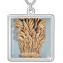 Baker's sign with ears of wheat and flowers pendants
