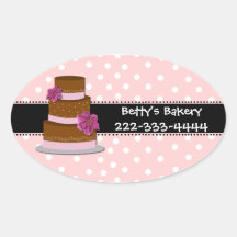 Bakery Advertisment Sticker