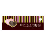 Bakery and Cupcake Packaging Tags Business Card