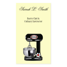 Bakery & Baker Pastry Chef Business Card