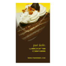 Bakery, bakers Photo templates business cards