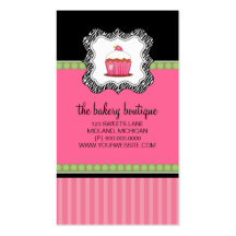 Bakery Boutique Business Cards