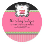 Bakery Boutique Business Stickers