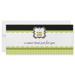Bakery Boutique Gift Certificates Customized Rack Card