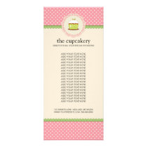Bakery Boutique Product Rack Cards