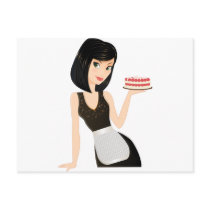 Bakery Chef Post Cards