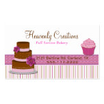 Bakery Cupcake Business Card