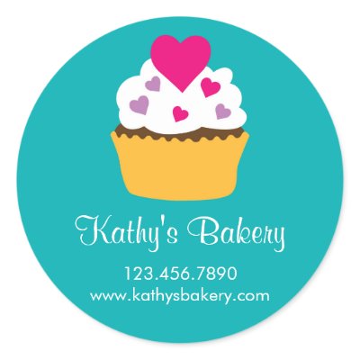 Bakery Cupcake Sticker by marlenedesigner
