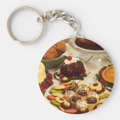 Bakery Items Keychain