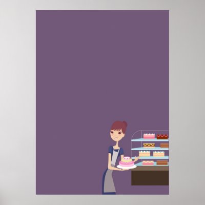 Bakery/Pastry Shop 4 Blank Poster by mrssocolov2