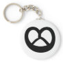bakery pretzel keychain