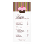 Bakery Price List rack cards