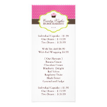 Bakery Price List