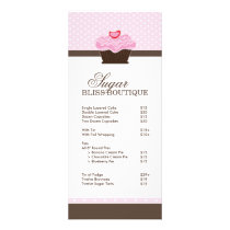 Bakery Price List