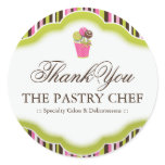 Bakery Thank You Stickers