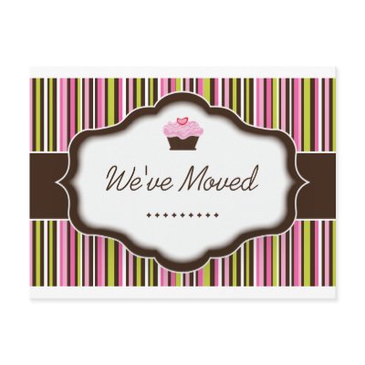 " Bakery | We've Moved" Postcard by colourfuldesigns