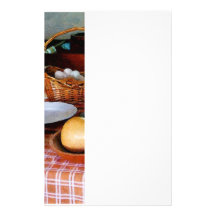 Baking a Squash and Pumpkin Pie Custom Stationery