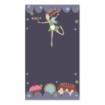 baking baker pastry chef kitchen fairy business ca business card template