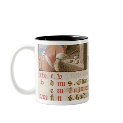 Baking Bread, from a Book of Hours Mug by bridgemanart