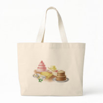 Baking cakes and cookies canvas bags