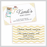 baking cooking fairy whisk dessert business card business cards