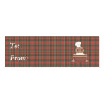 baking gingerbread man business card