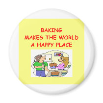 baking refrigerator magnet