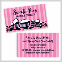 baking mixing bowl kitchen cannisters bakery bu... business cards