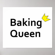 Baking Queen Poster