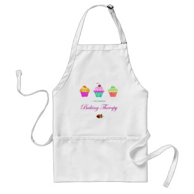 Baking Therapy Apron by mmpierce