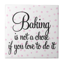 Baking tile