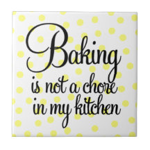 Baking tile