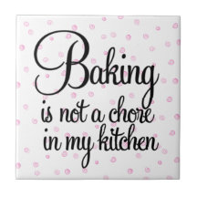 Baking tile