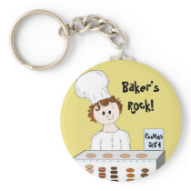 Baking Time Key Chain