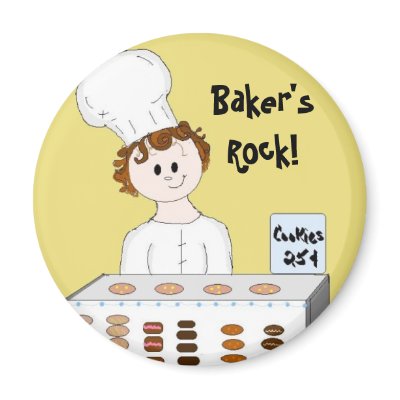 Baking Time Magnets by seashell2