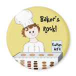 Baking Time magnets