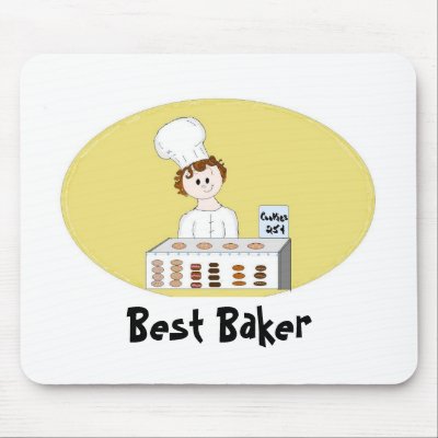 Baking Time Mousepad by seashell2