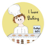 Baking Time stickers