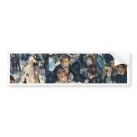 Bal Du Moulin De La Galette By Pierre-Auguste Reno Bumper Sticker